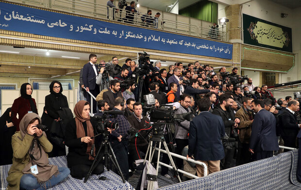 Leader of Islamic Republic castes votes in parliamentary, Assembly of Experts polls