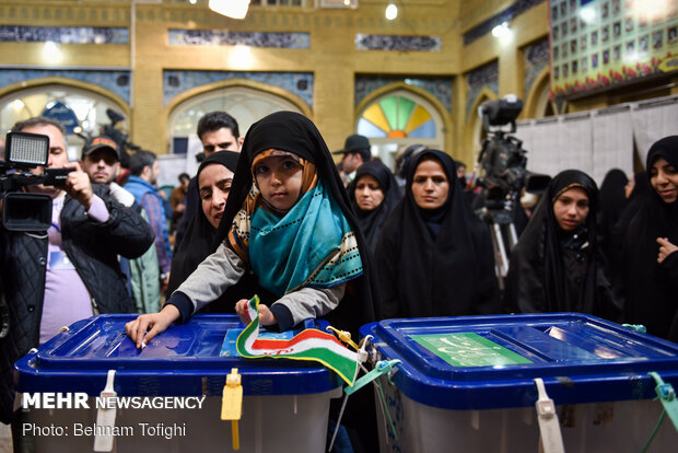 جشن ملی انتخابات ۹۸ - مسجد لرزاده