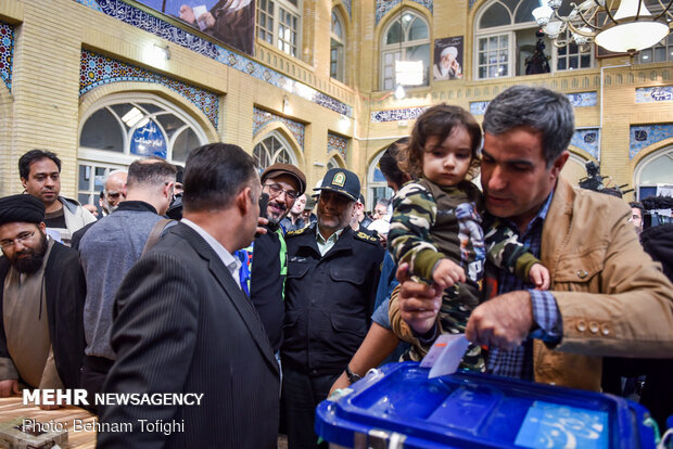 جشن ملی انتخابات ۹۸ - مسجد لرزاده