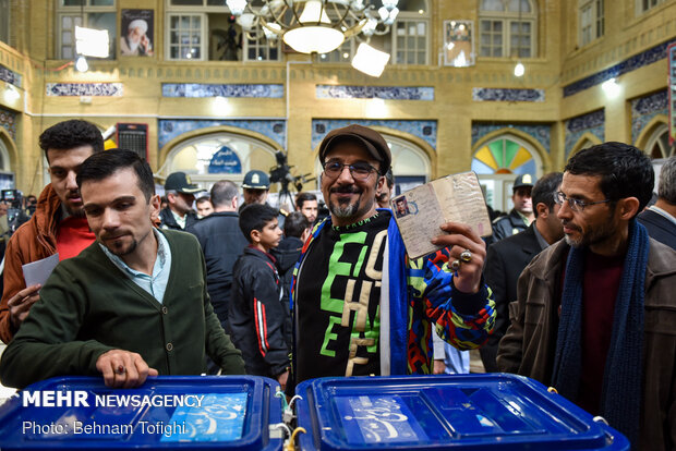 جشن ملی انتخابات ۹۸ - مسجد لرزاده