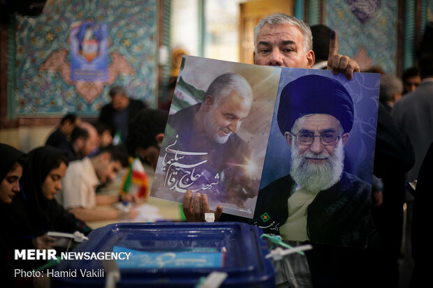 جشن ملی انتخابات ۹۸ - حسینیه ارشاد