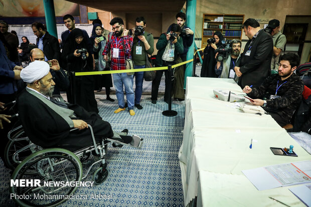 جشن ملی انتخابات ۹۸ - حسینیه جماران