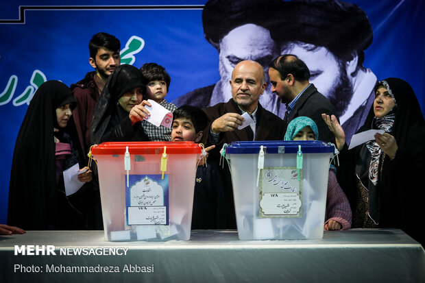 جشن ملی انتخابات ۹۸ - حسینیه جماران