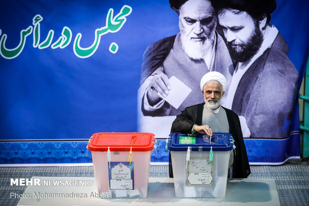 جشن ملی انتخابات ۹۸ - حسینیه جماران