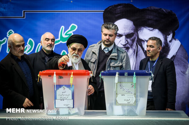 جشن ملی انتخابات ۹۸ - حسینیه جماران