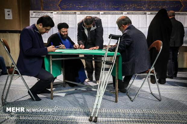 جشن ملی انتخابات ۹۸ - حسینیه جماران