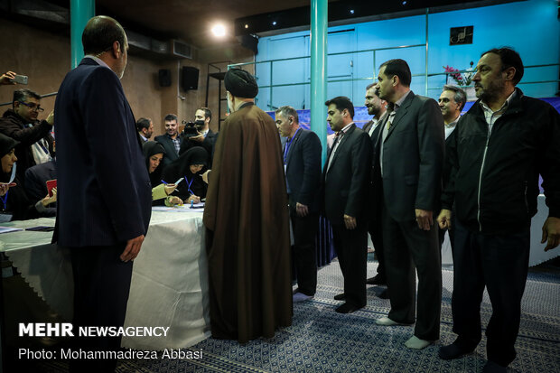 جشن ملی انتخابات ۹۸ - حسینیه جماران