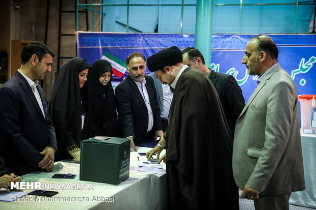 جشن ملی انتخابات ۹۸ - حسینیه جماران