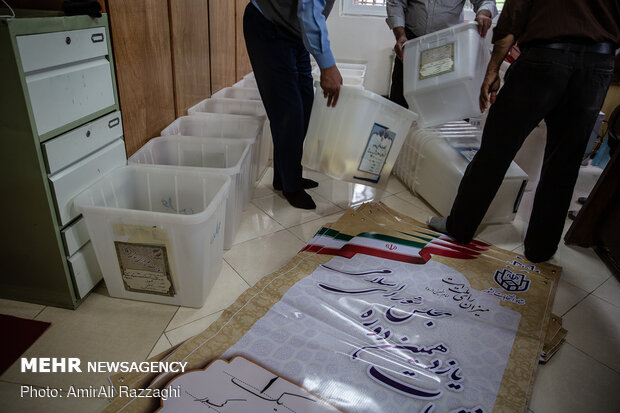 صندوق سیار حوزه انتخابیه نوشهر، چالوس و ڪلاردشت