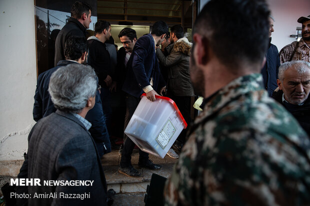 صندوق سیار حوزه انتخابیه نوشهر، چالوس و ڪلاردشت