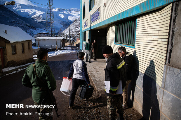 صندوق سیار حوزه انتخابیه نوشهر، چالوس و ڪلاردشت