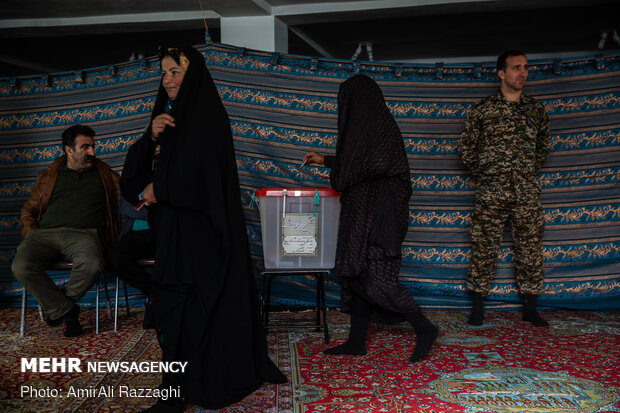 صندوق سیار حوزه انتخابیه نوشهر، چالوس و ڪلاردشت