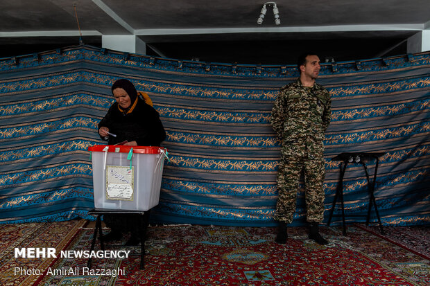 صندوق سیار حوزه انتخابیه نوشهر، چالوس و ڪلاردشت