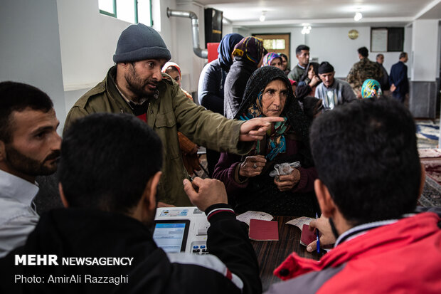 صندوق سیار حوزه انتخابیه نوشهر، چالوس و ڪلاردشت