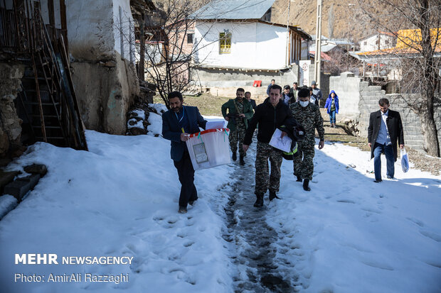 صندوق سیار حوزه انتخابیه نوشهر، چالوس و ڪلاردشت