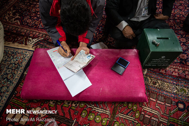 صندوق سیار حوزه انتخابیه نوشهر، چالوس و ڪلاردشت