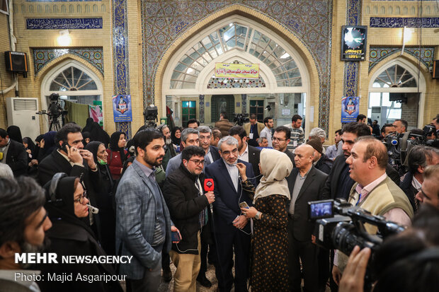 جشن ملی انتخابات ۹۸ در تهران