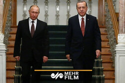 روسی صدر پوتین اور ترک صدر اردوغان کی ادلب کے متعلق گفتگو