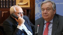 Zarif, Guterres