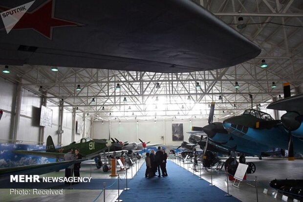 نمایشگاه هواپیماهای جنگی دوران شوروی