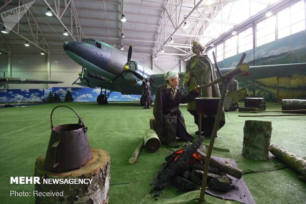 نمایشگاه هواپیماهای جنگی دوران شوروی