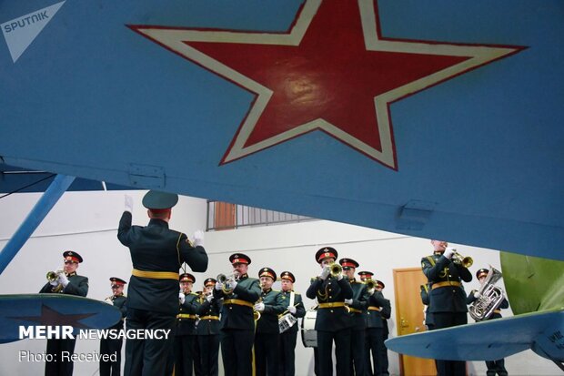 نمایشگاه هواپیماهای جنگی دوران شوروی