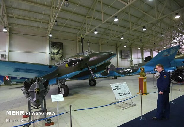 نمایشگاه هواپیماهای جنگی دوران شوروی