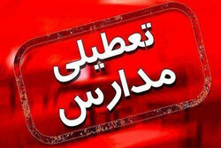 برخی مدارس شرق استان کرمان به دلیل وزش طوفان تعطیل شد