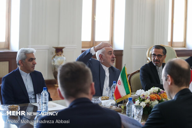 Iran's Zarif meets Austria's Schallenberg in Tehran
