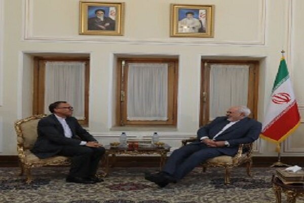 Thai envoy holds farewell meeting with Zarif