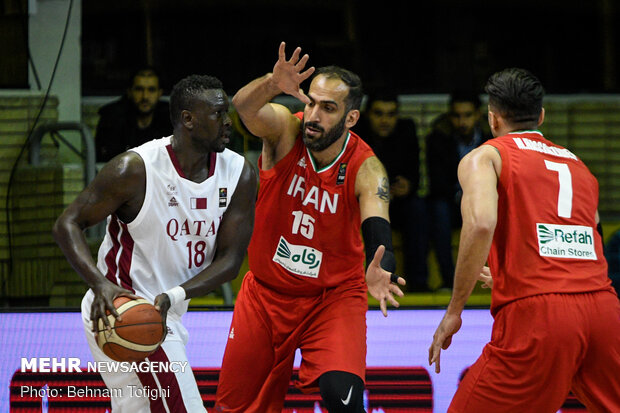 İran- Katar basketbol maçından fotoğraflar