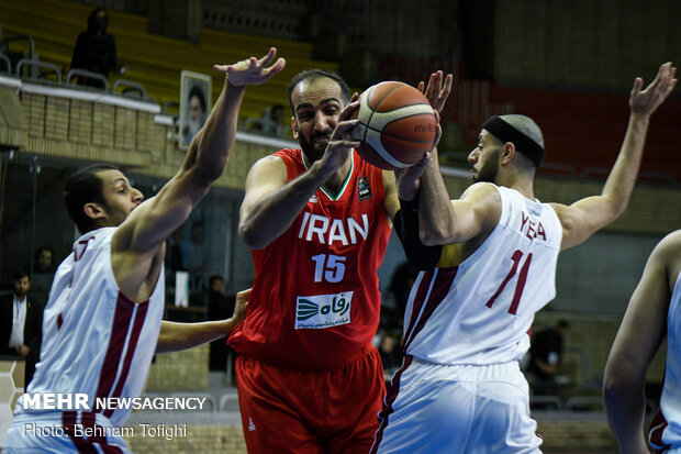 İran- Katar basketbol maçından fotoğraflar