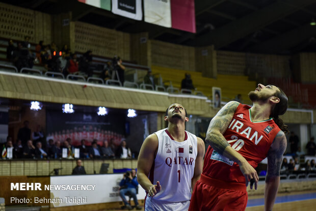 İran- Katar basketbol maçından fotoğraflar