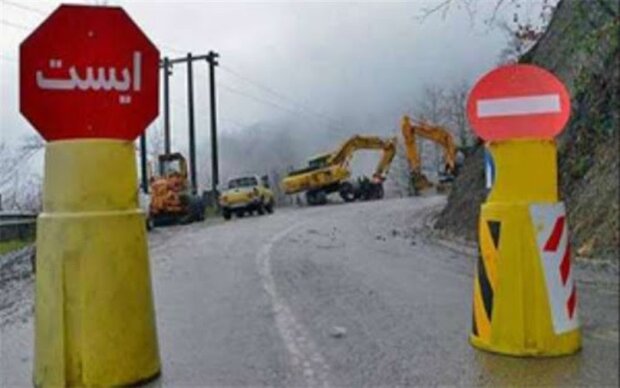 محورهای فرعی وازک و رینه در مازندران مسدود است