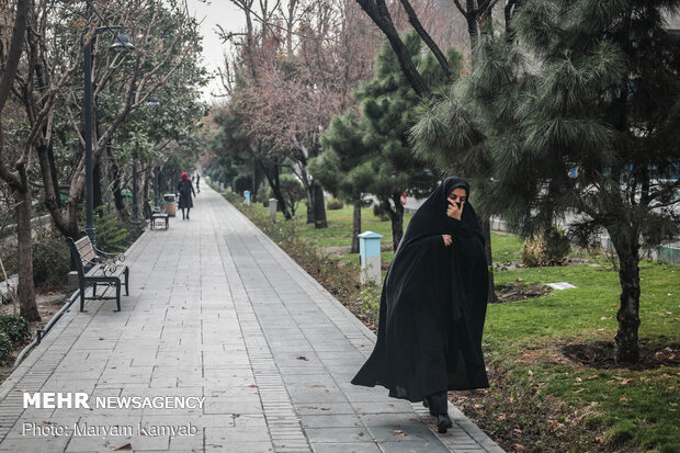 Two days of raining freshens Tehran