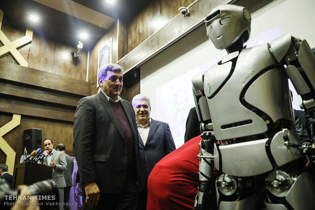 Unveiling ceremony of SURENA IV humanoid robot