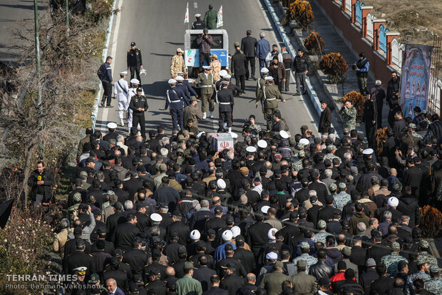 Funeral of an unidentified martyr in Navy’s town