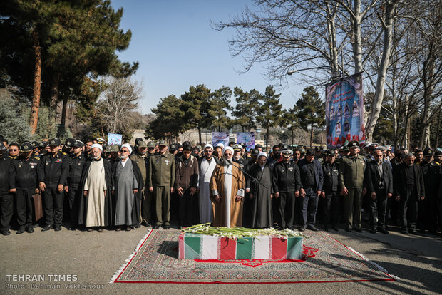 Funeral of an unidentified martyr in Navy’s town