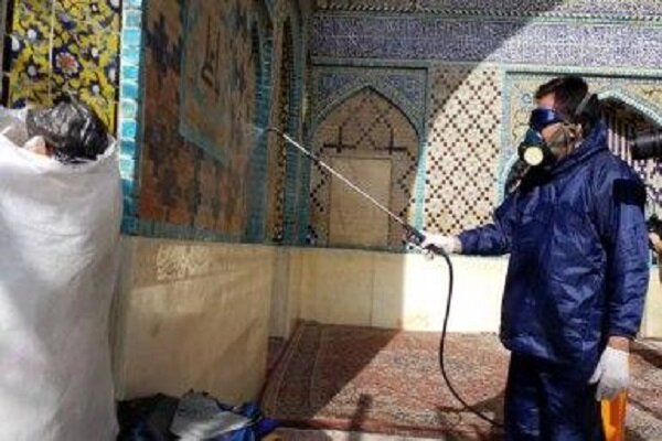 ۱۲۰۰ مسجد استان بوشهر علیه ویروس کرونا ضد عفونی می‌شود