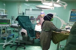 نخستین جراحی موفقیت‌آمیز ارتوپدی مرمری در تایباد