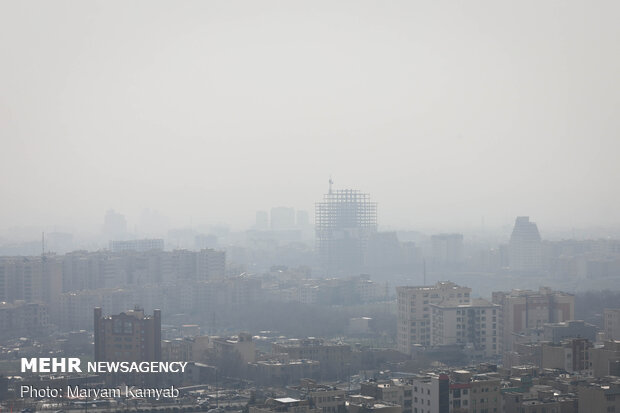 تداوم آلودگی هوای اراک / وضعیت ناسالم هوا برای تمامی گروه ها