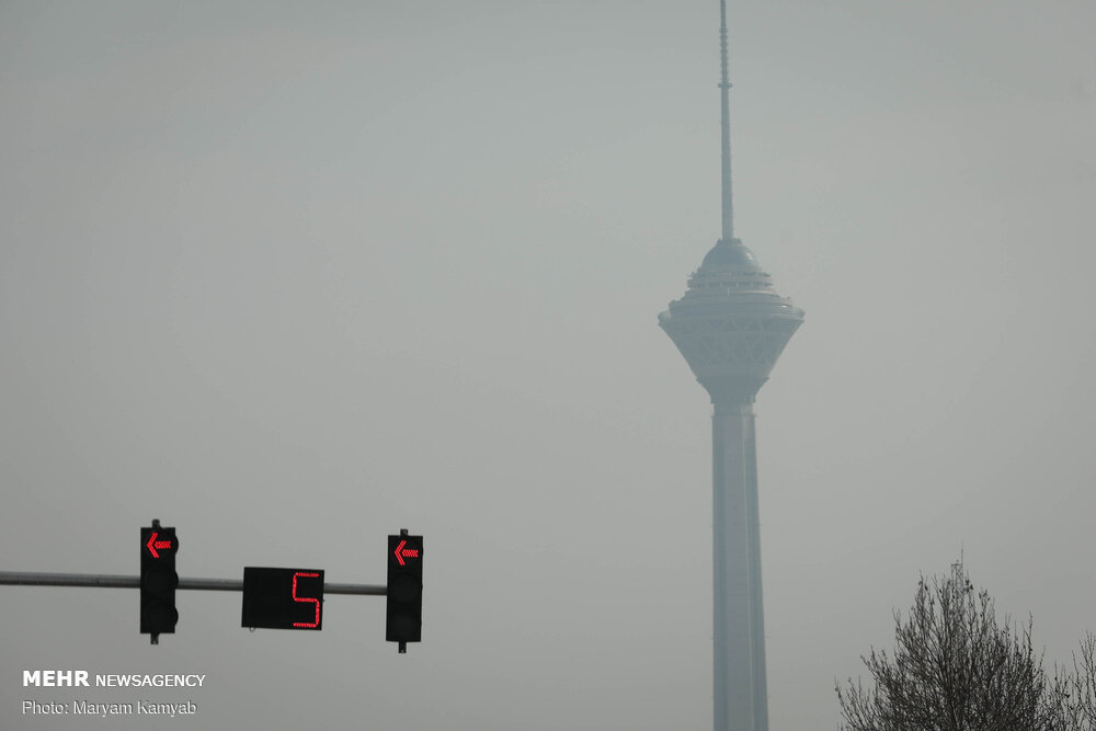 آلاینده ازن متهم اصلی آلودگی هوا در نیمه نخست سال جاری