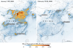 ویروس کرونا مشکل آلودگی هوای چین را حل کرد