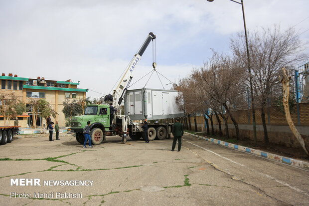 IRGC establishes field hospital in Qom 