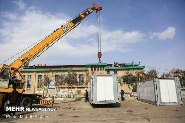 IRGC establishes field hospital in Qom 