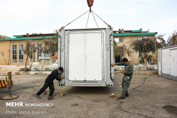 IRGC establishes field hospital in Qom 