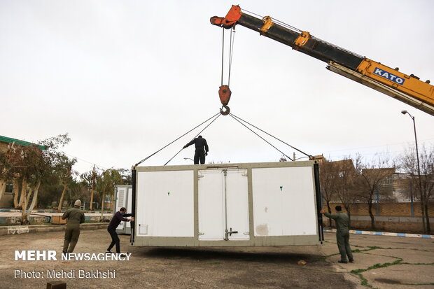 IRGC establishes field hospital in Qom 