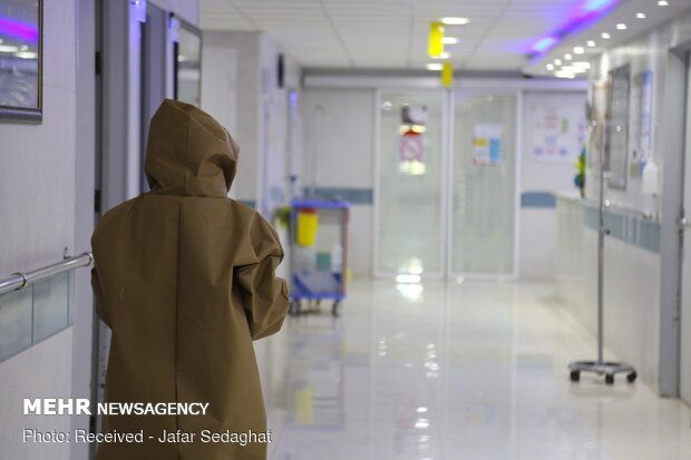 بخش کرونای مرکز آموزش درمانی امام رضا(ع) لارستان