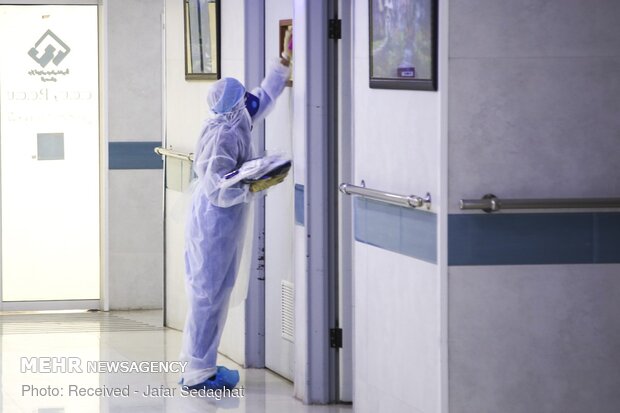 بخش کرونای مرکز آموزش درمانی امام رضا(ع) لارستان
