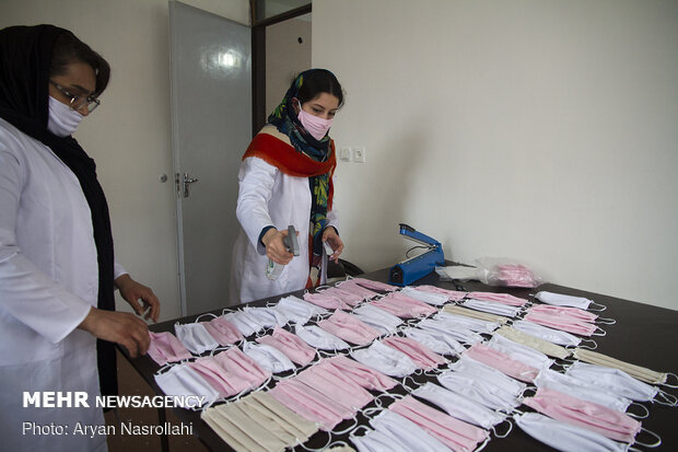 کارگاه مردمی تهیه و تولید ماسک